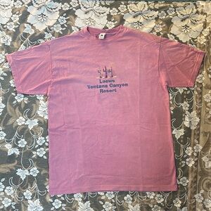 Vintage embroidered cactus tee shirt